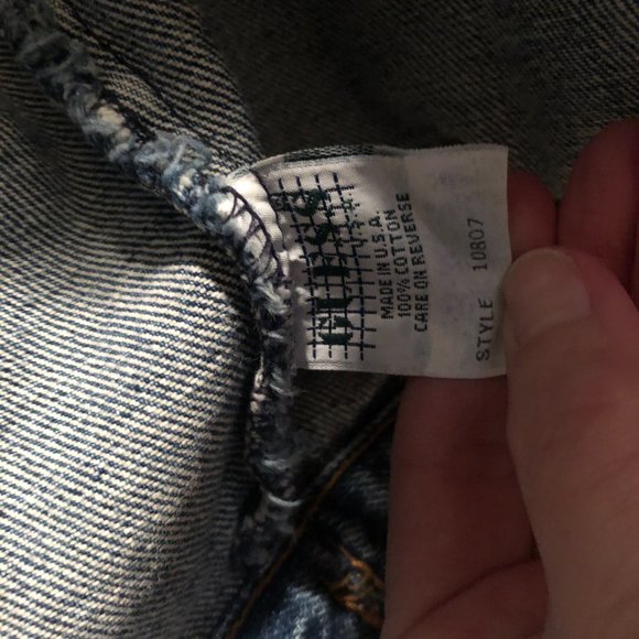 Vintage Guess Jean Denim Jacket Size Small - Picture 5 of 6